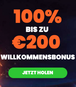 Dreambet Willkommensbonus: 100% bis zu 200€