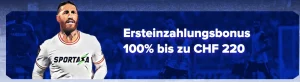 Sportaza Schweiz Sportwetten Bonus